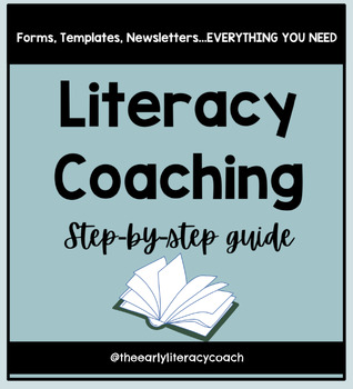 Preview of Literacy Coaching Guide: step-by-step packet with resources!