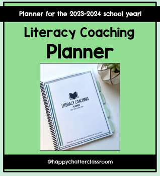 Preview of Literacy Coaching Planner (July 2023- June 2024)
