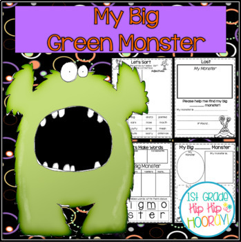 Go Away, Big Green Monster! Art Project for Kindergarten – KindergartenWorks