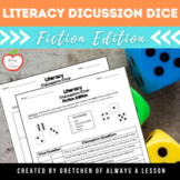 Literacy Discussion Dice Activity- Fiction Edition