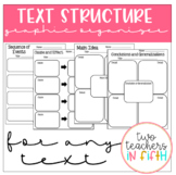 Literacy Graphic Organizers for all texts!