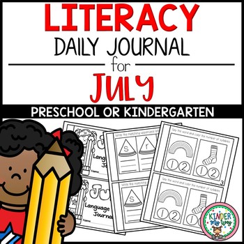 Literacy Journal June | Daily Language Arts Journal by KinderMyWay