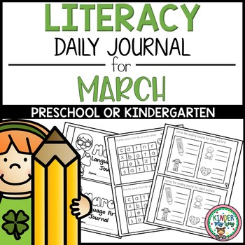 Preview of Literacy Journal for March | Daily Language Arts Journal