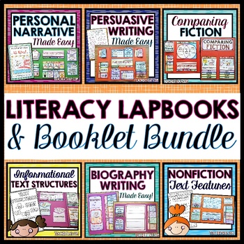 Preview of Literacy Lapbooks Bundle