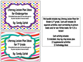 Literacy Lesson Plan Bundle for Kinder & 1st Grade