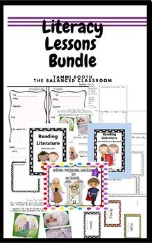 Preview of Literacy Lessons Bundle