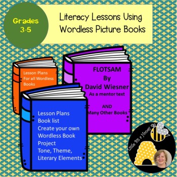 Preview of Literacy Lessons Using Wordless Picture Books