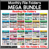 Monthly File Folder Bundle