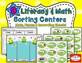 Literacy & Math Sorting Activities: 9 SETS!