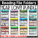 Literacy Monthly File Folders and Activities for Reading L