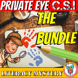 Literacy Mysteries Private Eye CSI Reading Mystery Bundle -  Making Inferences 