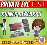 Literacy Mystery (CSI): Reading Passages, Comprehension, Making Inferences Game 