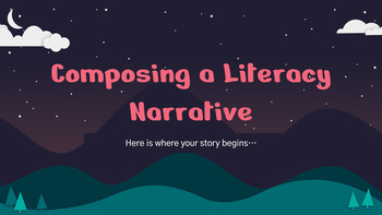 Preview of UPDATED! Composing Literacy Narrative Unit (6 plus days!) With All Materials