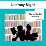 Literacy Night Stamp Card & Stations