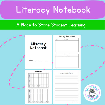 Preview of Literacy Notebook