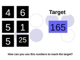 Literacy & Numeracy Game: Letters and Numbers