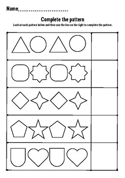 Literacy Packet and Worksheet (Kindergarten) by Let start to learn
