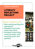 Literacy Personal Narrative Reflection- 60 prewriting q's,