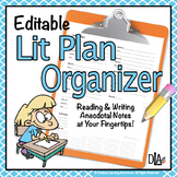 Literacy Plan Organizer for Small Groups