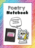 Literacy Poetry Notebook Writing Center ELA Activity