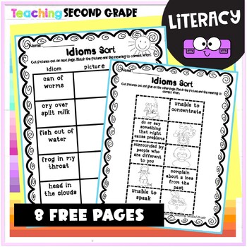 Language Arts Worksheets 2nd Grade by Teaching Second Grade | TpT