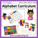 Alphabet Curriculum for Letters and Phonics with Guided Lessons