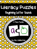 Literacy Puzzles - Beginning Letter Sounds