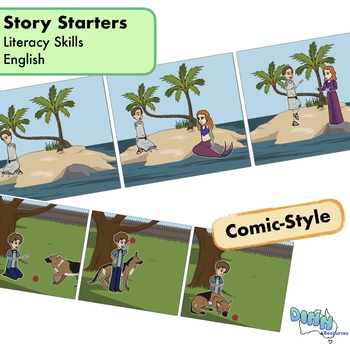 Preview of Literacy Skills: Story Starters