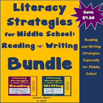 Preview of Literacy Strategies: Reading and Writing Skills & Strategies Bundle