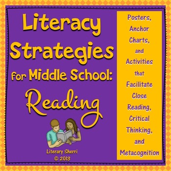 Preview of LITERACY STRATEGIES: Middle School Reading