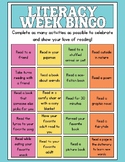 Literacy Week Bingo- Primary