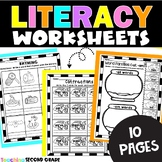 Literacy Worksheets - 1st and 2nd Grade ELA Extra Practice