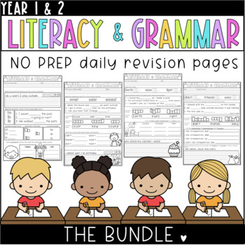 Preview of Literacy and Grammar BUNDLE - Year One and Two