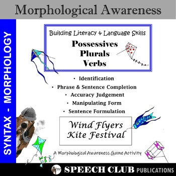 Preview of Morphological Awareness - Possessives - Plurals - Verbs