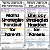 Literacy and Mathematics Parent Handout for 3rd and 4th Class
