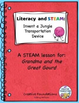 Preview of Literacy and STEAM: Invent a Jungle Transportation Device MyView Literacy 3