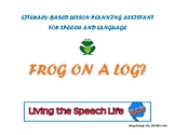 Literacy-based lesson plan assistant (mixed groups) - Frog