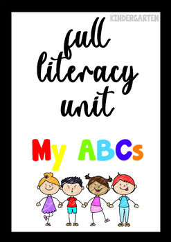 Preview of Kindergarten full ELA curriculum - UNIT 1 - My ABCs