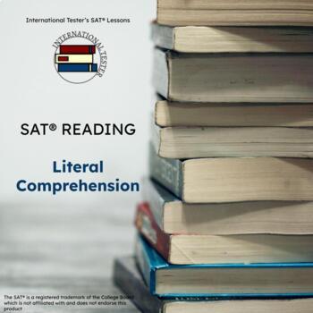 Preview of Literal Comprehension Questions | SAT® Test Prep Reading