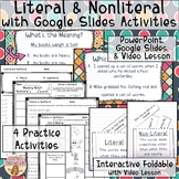 Literal & Nonliteral Language Interactive Video Lessons, G