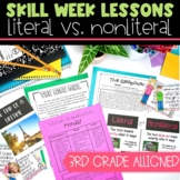 Literal and Nonliteral Language Lesson Plans with Activities
