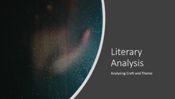 Preview of Literary Analyis Essay: Craft and Theme (full unit)