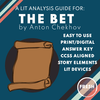 Preview of The Bet (1889) by Anton Chekhov Literature Guide | Literary Analysis | Theme