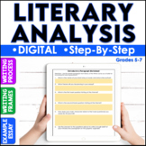 Literary Analysis Digital for Google Classroom