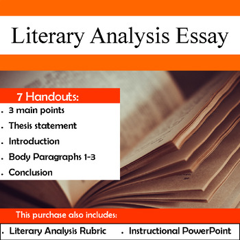 literary analysis essay purpose