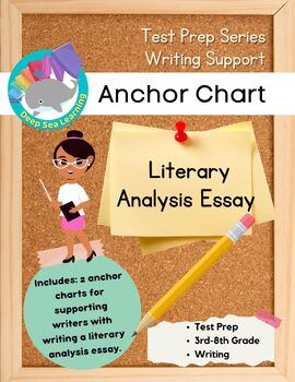 what makes a literary essay anchor chart