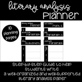 Literary Analysis Essay Planner