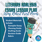 Literary Analysis Essay Writing Lesson Using Robert Frost Poems