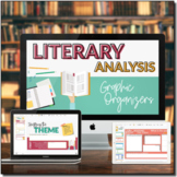 Literary Analysis GRAPHIC ORGANIZERS for Google Slides™ | 