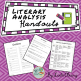 Literary Analysis Handouts